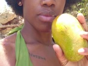 Ebony Babe Stranded On An Island 3/16