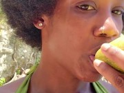 Ebony Babe Stranded On An Island 7/16