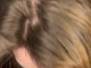 I'm so hungry I couldn't wait any longer and started sucking right here. 8/16