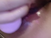 loud moaning and squirting💦using toys for my tight and juicy pussy 15/16