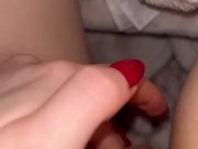 stretching my tight little pussy to its limits on snap for a lucky couple fans 15/16