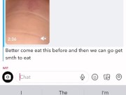 stretching my tight little pussy to its limits on snap for a lucky couple fans