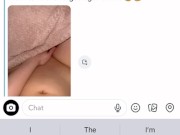 stretching my tight little pussy to its limits on snap for a lucky couple fans 5/16