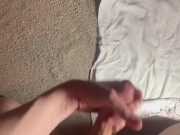 Jerking myself off after a long day :) 7/16