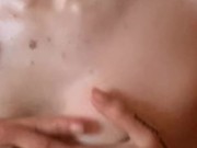 She rubs it like your load and begs to be used like a cum rag 9/16