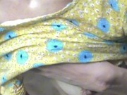 Horny barefoot hippie spits in your mouth and cums in the garden 15/16