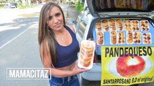 Tight Pussy Babe Adriana Betancur Facialized After Hard Drilling - CARNE DEL MERCADO