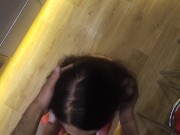 Rough sex with skinny wife at the kitchen 16/16