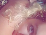 Horny little kitten wakes you up with her moans 16/16