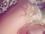 Horny little kitten wakes you up with her moans 3/16