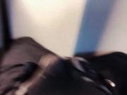 精液貫通オナニー♡下着越しにちんちんなでなでしてたら気持ちよくなちゃって.....♡ 15/16