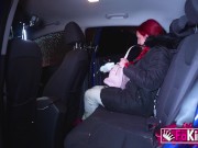 REDHEAD Victoria Arias eats two COCKS in her THREESOME 1/16