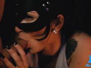 Slut catwoman decided my dick needed to be sucked 12/16