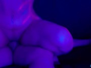 UV Light hot fuck in the dark 14/16