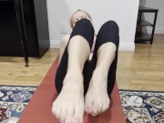 Drain your balls with my feet, looser. Get wet and cum for your Mistress. 10/16