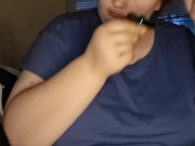 Asmr step brother fantasy masterbation solo play 1/16