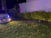 A lost innocent girl is rescued by old Uber driver and he cums in her mouth / ALIX VLOGS - DR POV 2/16