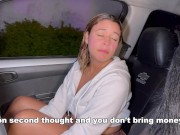 A lost innocent girl is rescued by old Uber driver and he cums in her mouth / ALIX VLOGS - DR POV 7/16