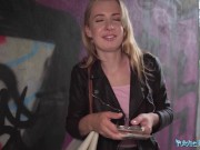 Public Agent Picked up this athletic blonde in the rain 2/16