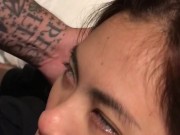 first time i sucked a big dick and swallowed all of his cum! 12/16