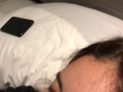 first time i sucked a big dick and swallowed all of his cum!