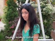 If you lose the game - you'll have to walk on public with cum on your face! - Cumwalk 5/16