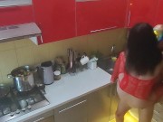 Cam at the kitchen and rough scenes 8/16