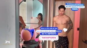 My brother's girlfriend gets a lot of cock when we're left alone - Danner Mendez & Daniela Andrea