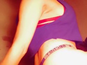 A la luz de la estufa. Fumando. 11/16