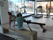 Fit Teen Bubble But Fucks her Personal Trainer after the Gym - Who is Lilly 2/16