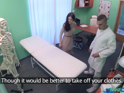 HEY DOCTOR - Please Examine my WET PUSSY - Fake Hosptial