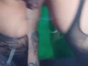 Anal Gaped Slut With Large But Plug 7/16