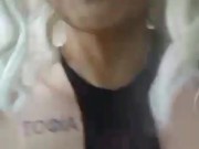 Slut Bounces In Chair Ontop of Dildo 9/16