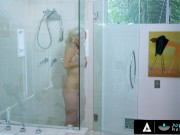 NURU MASSAGE - Cute Elsa Jean Fucked Her Client During Nuru At Home 3/16