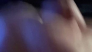 Fat chub blows huge load in awesome POV!