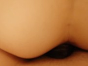 Gag and mask, cum in mouth 5/16