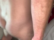 Filling her ass with cum, balls deep in that slut 9/16