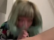 Becky the Clown edges her sub puppy style 10/16