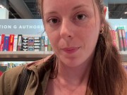 Trying Not To Cum In The Bookstore While Hunting For Smut 💦😈 2/16