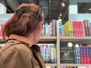 Trying Not To Cum In The Bookstore While Hunting For Smut 💦😈 3/16