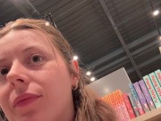 Trying Not To Cum In The Bookstore While Hunting For Smut 💦😈 5/16