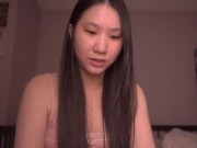 Cute Asian Girl ASMR - Study with me onii-chan - Ezra 1-4 2/16