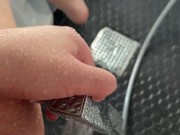 مراهقة عذراء مثالية تبلغ من العمر 18 عامًا - عارضة أزياء على إنستغرام - فتاة سعودية تستمني في الحمام 3/16