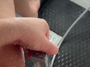 مراهقة عذراء مثالية تبلغ من العمر 18 عامًا - عارضة أزياء على إنستغرام - فتاة سعودية تستمني في الحمام 4/16