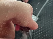 مراهقة عذراء مثالية تبلغ من العمر 18 عامًا - عارضة أزياء على إنستغرام - فتاة سعودية تستمني في الحمام 9/16