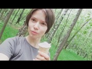 I eat ice cream in public 10/16