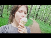 I eat ice cream in public 2/16