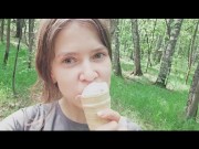 I eat ice cream in public 4/16