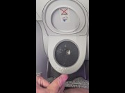 Taking a piss on a plane at a mile high 13/16