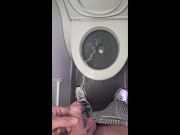 Taking a piss on a plane at a mile high 8/16